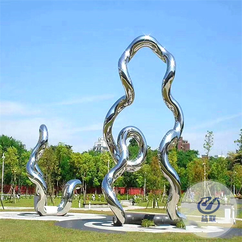 玻璃鋼幾何動(dòng)物雕塑戶外景觀園林售樓部廣場(chǎng)卡通動(dòng)物抽象鹿擺件
